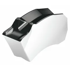 Indexable insert for parting and grooving operations in turning and cutoff applications on lathes and CNC machines. Designed to create precise grooves or separate workpieces. Model SX-4E400N02-CE4, manufacturer part number 6427097.
