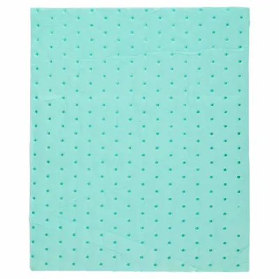 LABEXACT Bench Pad: Polypropylene, 15 in Overall Lg, 19 in Overall Wd, 3/50 in Thick - Benchtop Absorbing Pads