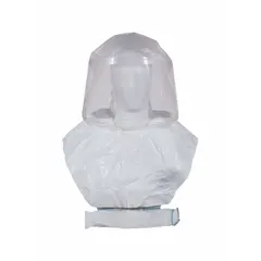 The Sentinel XT Clear Hood Plus is a clear headgear system designed for protective use in healthcare and pharmaceutical environments. It provides a barrier for personnel working in cleanrooms or handling sensitive materials. This PK30 unit is part of the Sentinel XL Healthcare & Pharmaceutical Headgear line.