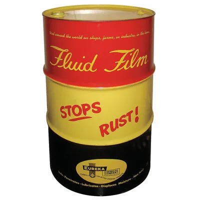 FLUID-FILM Corrosion Inhibitor: Wet Lubricant Film, Medium, Long, 55 gal Container Size - FLUID FILM Corrosion Inhibitor