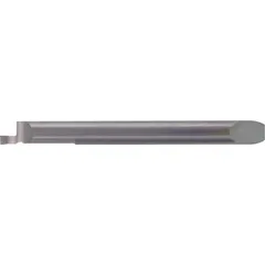 This micro face grooving bar is designed for precision grooving operations on the face of a workpiece in lathes and CNC machines. It is suited for creating narrow grooves with tight tolerances and fine surface finishes in general machining applications.