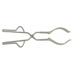 APPROVED VENDOR Flask Tongs, 12 1/2 in Overall Length, Stainless Steel, ASTM, Flask Tip, MPN 787-114