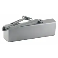 LCN Door Closer: Std Mounting Type, Grade 1 - Heavy Duty, Aluminum, 12 1/8 in Lg, 2 1/4 in Wd (MPN 4041DEL-REG AL)