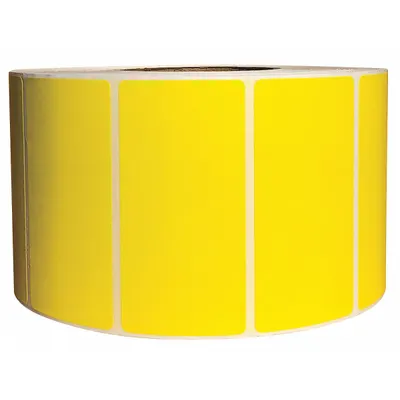 OEM Barcode Printer Label: 4 in Label Wd - Colored Direct Thermal Labels