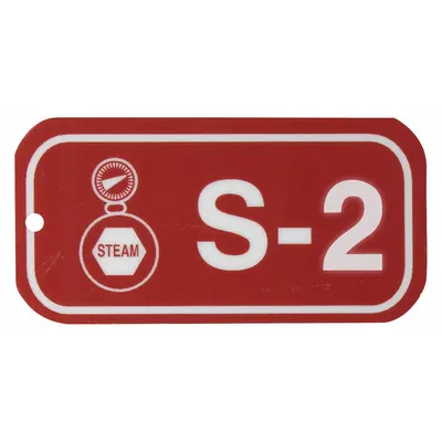 BRADY Lockout Tag: None/ No Header, S-2, Polystyrene, English, Plastic (MPN 105650) - Safety