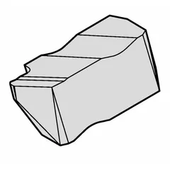 The WIDIA NP2002RK is an indexable insert for parting and grooving operations in machining. It is used on turning centers and lathes to cut off workpieces and create grooves in metal components. This insert carries the manufacturer part number 3607477.