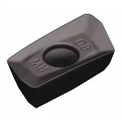 Parallelogram indexable milling insert for face and shoulder milling on steel, stainless steel, and cast iron. Designed for secure clamping and consistent chip control in medium-duty machining operations.