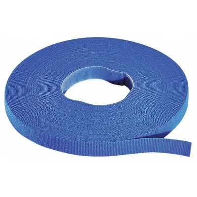 RIP-TIE Hook-and-Loop Cable Tie Roll: 75 ft Lg, 0.5 in Wd, 50 lb Tensile Strength - Cut to Length Hook-and-Loop Cable Tie Rolls