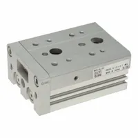 SMC Air Slide Table: 30 mm Stroke Lg, 16 mm Bore Dia, Mfr Part # MXS16-30, MXS Series, Metric