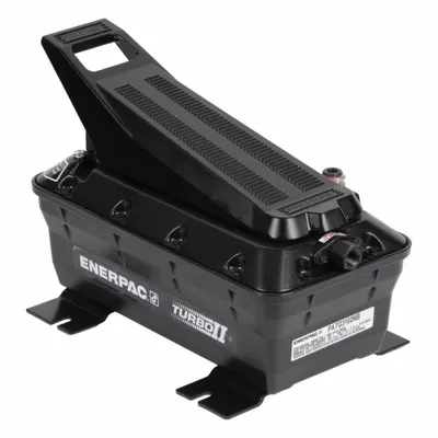 ENERPAC Air Hydraulic Pump: 5,000 psi Max. Op Pressure, 116 cu in Reservoir Capacity - Air-Operated Hydraulic Workholding Pump Units