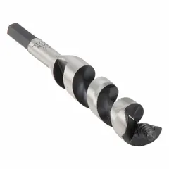 Spur auger drill bit with a 3/4-inch diameter and 7-1/2-inch overall length. Features a hex shank with 5/16-inch hex size for secure grip in quick-change chucks. Designed for drilling clean, precise holes in wood and composite materials in framing, cabinetry, and woodworking applications.