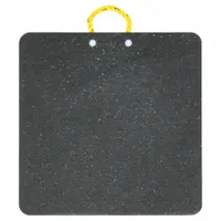 Outrigger Pad: Outrigger Pad, HDPE, 24 in Overall Lg, 24 in Overall Wd, 1 in Overall Thick (MPN OP24X24P)