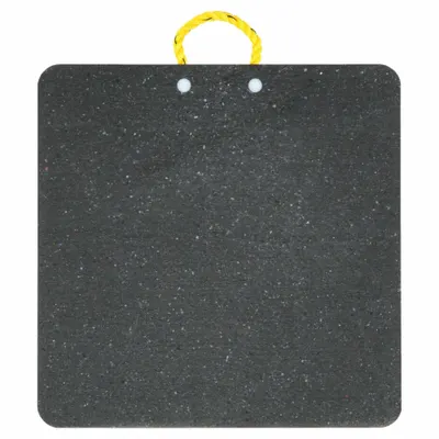 BUYERS PRODUCTS Outrigger Pad: Outrigger Pad, HDPE, 24 in Overall Lg, 24 in Overall Wd - Outrigger Pads