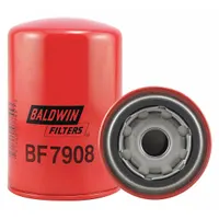 BALDWIN FILTERS Fuel Filter: Spin-On, 3 11/16 in Outside Dia, M24-1.50 Thread Size, Cellulose (MPN BF7908)