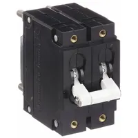 Panel Mount Circuit Breaker: 30 A Amps, 240/277V AC, 125V DC, Threaded Insert, 2.48 in Dp (MPN CA2-BO-34-630-111-C)