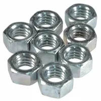 DAYTON Hex Nut,3/8-16 Zp: For 4ZA49A/4ZA51A, 8 PK (MPN PP60221G)