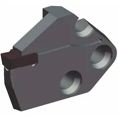 Indexable cut-off and grooving blade for machining operations. Used for parting off workpieces and creating grooves in metal components on turning centers and automatic lathes. Manufacturer part number 6498883.