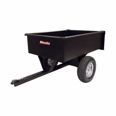 MILWAUKEE Dump Cart: 2 Wheels, 10 cu ft Cubic Foot Capacity, 900 lb Load Capacity - Dump Carts & Trailers