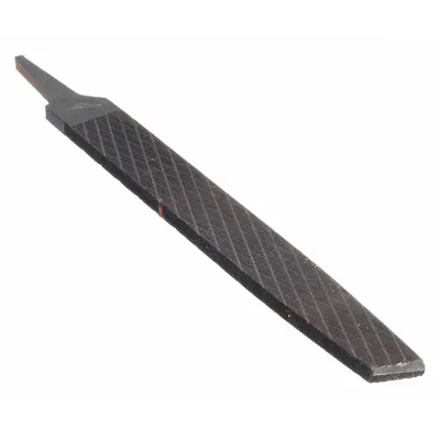 WESTWARD Machinists File: Rectangular, Smooth Cut, 10 in Lg without Tang, 1 in Wd - Tapered Chip-Breaking Rectangular Files