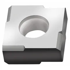 Square indexable milling insert for face and shoulder milling of steel and cast iron. The A57T grade offers wear resistance for roughing and semi-finishing operations. Inscribed circle 12.7 mm, thickness 5.56 mm. Manufacturer part number 5015780.