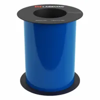 LabelTac 9 Standard Supply: 7 in x 75 ft, Vinyl, Blue (Gloss), Indoor/Outdoor (MPN LT707-C)