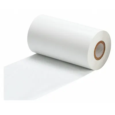 BRADY R4404-WT Single-Color Printer Ribbon, White, Resin, R4400 Series - Brady Single-Color Ribbons