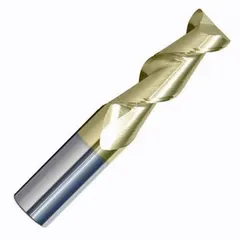 This carbide square end mill is designed for machining aluminum and non-ferrous materials. With an NF1 coating and 2-flute geometry, it provides efficient chip evacuation and a smooth finish in profiling, slotting, and contouring applications. Specifications: 3/8" mill diameter, 5/8" length of cut, 2-1/2" overall length.