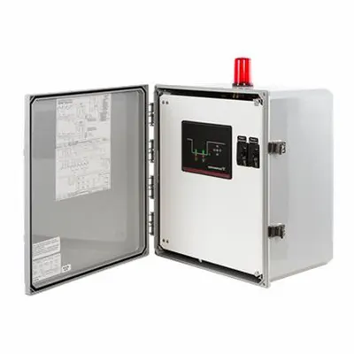 Grundfos Control Panel: Duplex, 3, 208 to 460V AC, 8 to 32 A, No Switch Included - Multi-Purpose Pump Control Panels