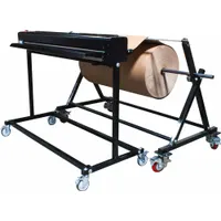 Bubble & Foam Dispensers & Cutters: Portable, For 36 in Roll Wd, 32 1/4 in Overall Wd, Holds 1 Rolls (MPN EP-6495-36)