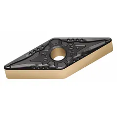 This diamond indexable turning insert features a VNMG geometry with a 16 mm inscribed circle, 4 mm thickness, and 0.4 mm nose radius, using the WSM20S grade. It is designed for precision turning, facing, and profiling of non-ferrous materials, composites, and abrasive alloys.