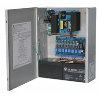 ALTRONIX Power Supply 8 Fuse 24VDC @ 10A: Power Supply, 115V AC (MPN AL1024ULACM)