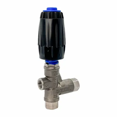 Dayton Unloader Valve: 3/8 in Bypass Connection Size, NPT, 303 Stainless Steel - Unloader Valves