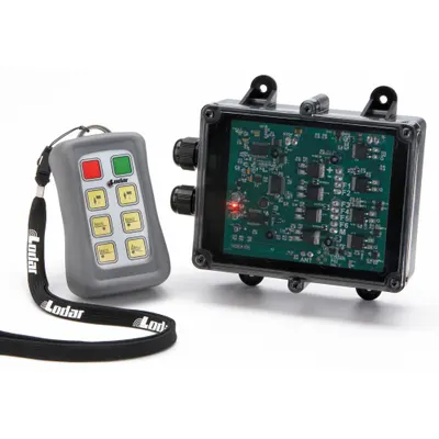 LODAR Wireless Winch Remote Control: 24 V DC Max Input Volt - Remote Control Systems for Winches
