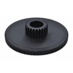 Replacement high speed cluster gear for hoists. Transmits torque and speed within the hoist drivetrain for lifting and lowering operations. Suitable for industrial material handling applications.