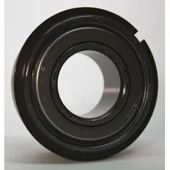 Double-row angular contact ball bearing with a 40 mm bore, 30° contact angle, double shields, ABEC 1 precision, and a steel cage. Handles combined radial and axial loads in applications such as pumps, gearboxes, and machine tool spindles. Metric bearing, industry number 3308/5308, single bearing not matched as a set.