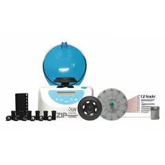 Benchtop micro-centrifuge with digital display and variable speed control. Accommodates 12 x 0.04 mL, 6 x 1.5 mL, or 6 x 2 mL rotors. Programmable for DNA preparation applications. Operates on 100/240V, non-refrigerated.