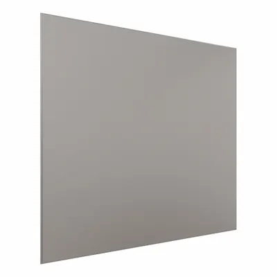 HADRIAN Partition Panel: 304 Stainless Steel, Brushed, Silver, 58 in Ht, 14 in Wd - Panels & Panel Posts for Bathroom Partitions