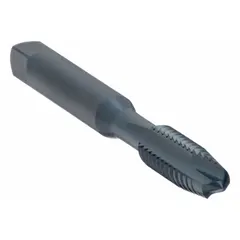 CLEVELAND Spiral Point Tap: #4-40 UNC, H2 / 2B, 2 Flute, Plug Chamfer, Black Oxide High Speed Steel (MPN C57604)