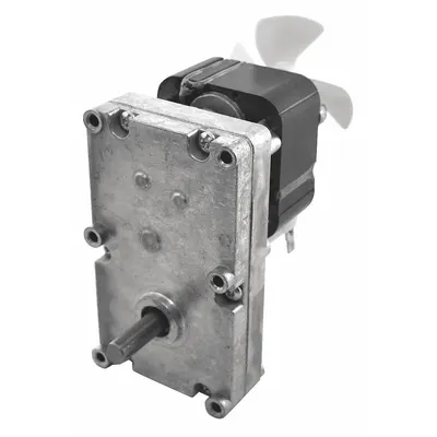 Dayton Gearmotor: Parallel, Single Output Shaft, Shaded Pole, Open, 6 RPM - C-Frame Parallel Shaft AC Gearmotors