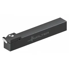 WALTER indexable parting and grooving toolholder, model G1521.2020L-T6GX24 (MPN 6011513). Designed for left-hand orientation, this toolholder accepts indexable inserts for cut-off and grooving operations on CNC lathes and turning centers.
