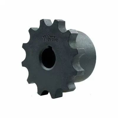 MARTIN Chain Shaft Coupling Hub: 60, Steel, 2 in Bore Dia, For Keyed Shaft Type - Taper Bushed Bore Coupling Sprockets