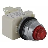 SCHNEIDER ELECTRIC Pilot Light: 30 mm Panel Mounting Size, Red, LED, 9001K Series (MPN 9001KT38LRR31)