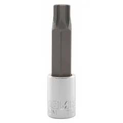 This hex bit socket features a fixed insert design with a 10 mm hex tip and an overall length of 2 3/4 in. It is used for driving hex-head fasteners in assembly, maintenance, and repair tasks.