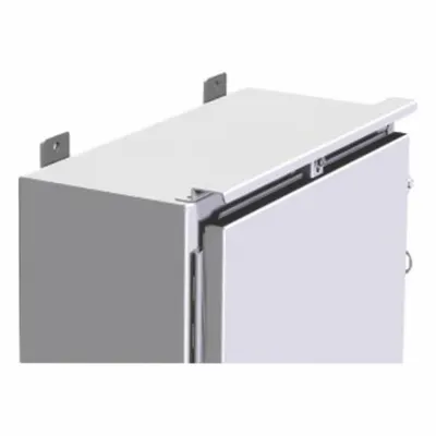 HAMMOND Drip Shield Kit: Protects Door from Dripping Water and Settling Dust - Electrical Enclosure Accessories & Replacement Parts