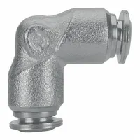 AIGNEP USA Push-Fit Adapter Fitting: 1/4 in OD x 1/4 in OD Size, Push-to-Connect x Push-to-Connect (MPN 60130X-4)