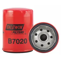 BALDWIN FILTERS Oil Filter: B7020, 3/4"-16 Thread Size, 4 1/8 in Overall Ht, 3 in Outside Dia, Oil
