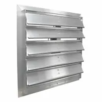 Motorized Damper: For 24 in Nominal Duct Dia, Single Panel, 24 in H, 24 in W, Single Flange, Rubber (MPN SX3224X24)