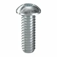 Machine Screw: 1/4"-20 Thread Size, 3/4 in Lg, Steel, Zinc-Plated, Button, Torx®/Star, 100 PK (MPN 400340)