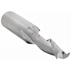 Solid carbide spiral upcut router bit with two flutes, designed for routing wood, plywood, and MDF. The 5/16" cutting diameter and 1-1/8" length of cut provide clean chip evacuation in sheet goods and panel processing.