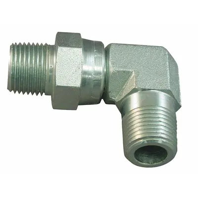 AEROQUIP 2251-12-12S NPTF-to-NPTF Steel Hydraulic Hose Adapter - NPTF-to-NPTF Steel Hydraulic Hose Adapters